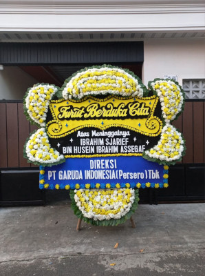 Papan Bunga Duka di Selapajang Jaya